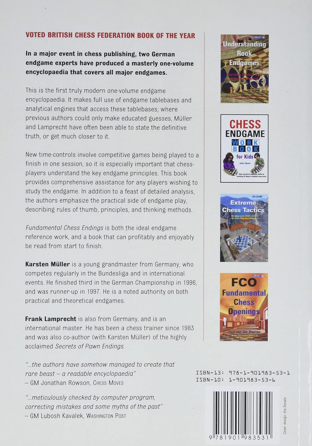 Fundamental Chess Endings by Karsten Müller