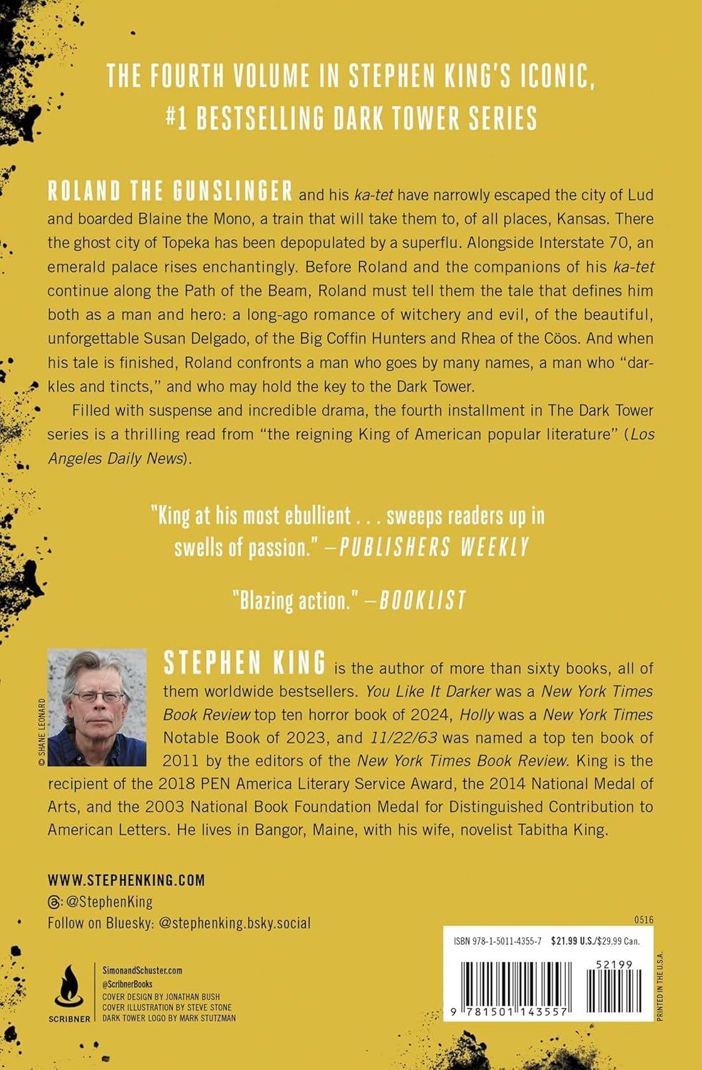 The Dark Tower Wizard and Glass by Stephen King