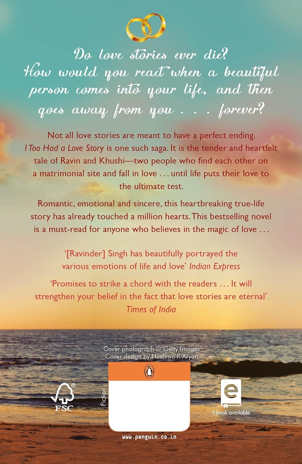 I Too Had A Love Story by Ravinder Singh