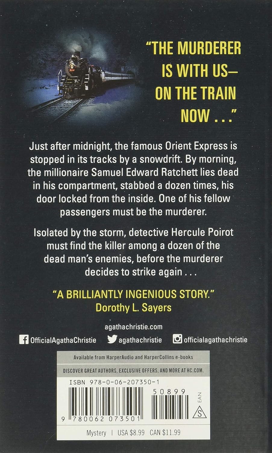 Murder on the Orient Express by Agatha Christie