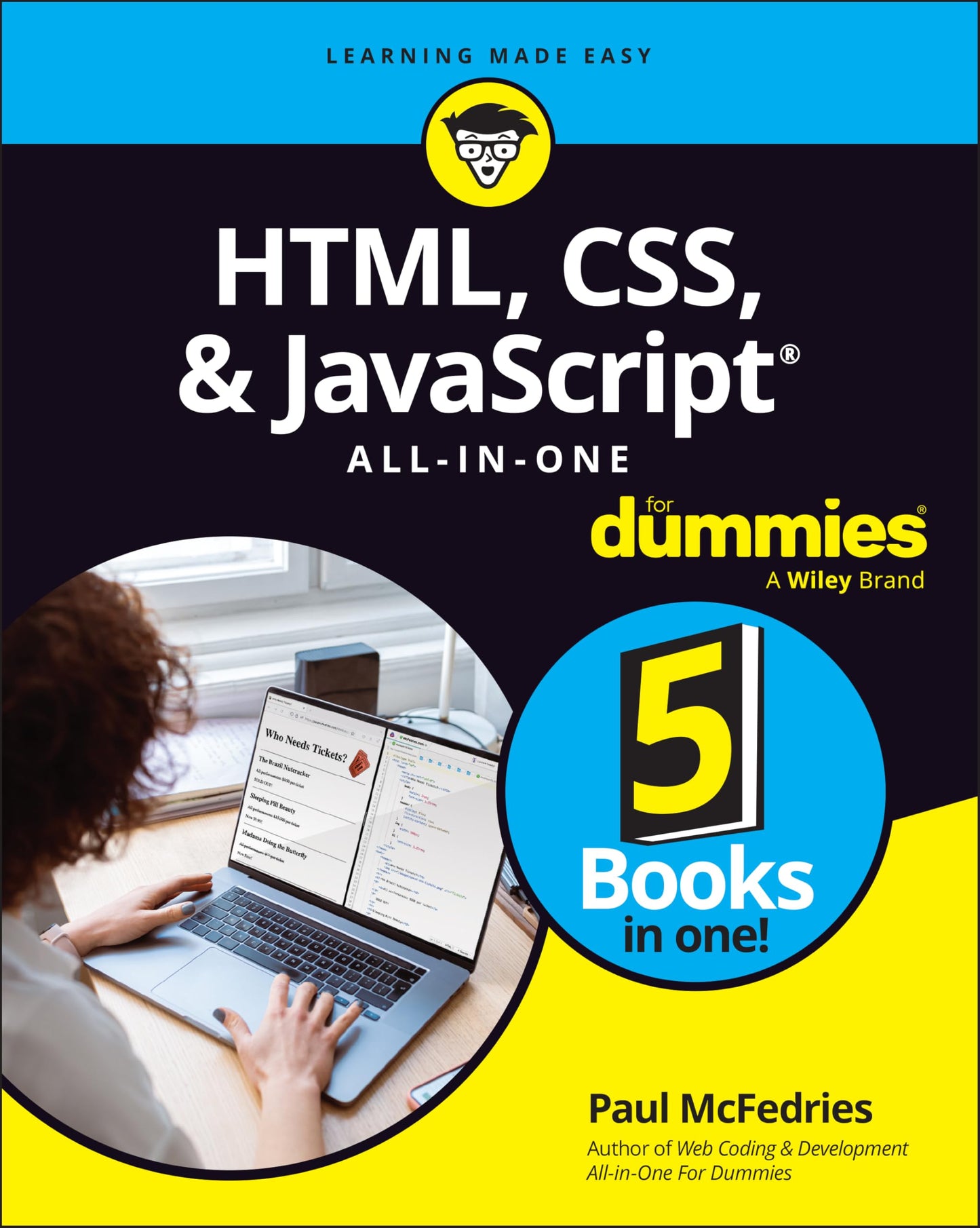 HTML, CSS, & JavaScript
by Paul McFedries