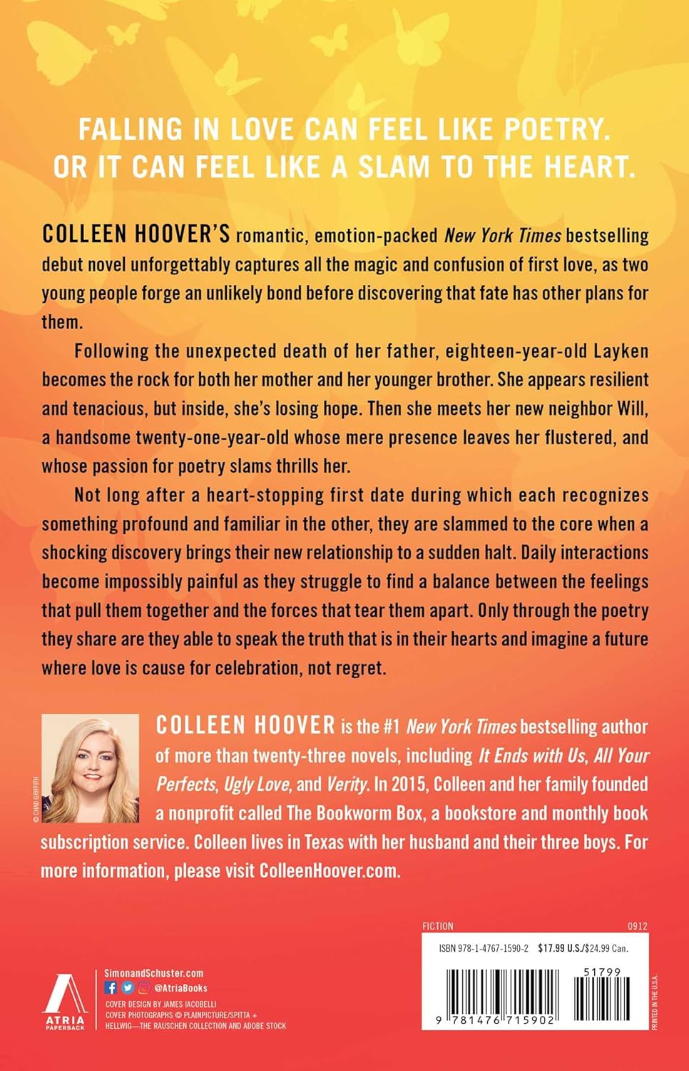 Slammed by Colleen Hoover