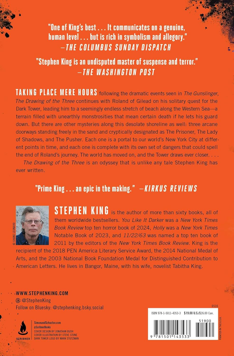 The Dark Tower The Drawing of the Three by Stephen King