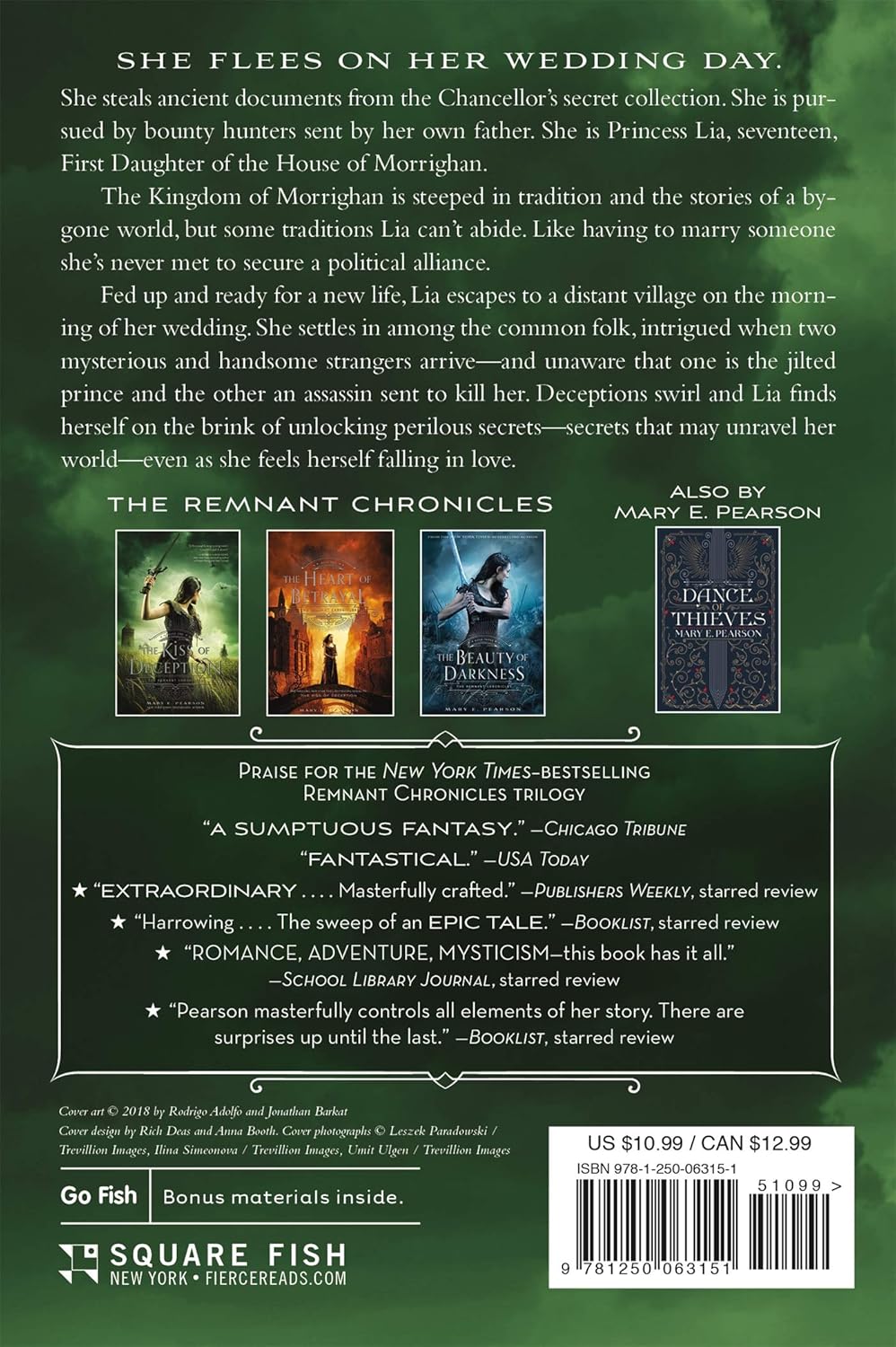 The Kiss of Deception by Mary E. Pearson