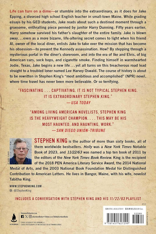 11/22/63: A Novel by Stephen King