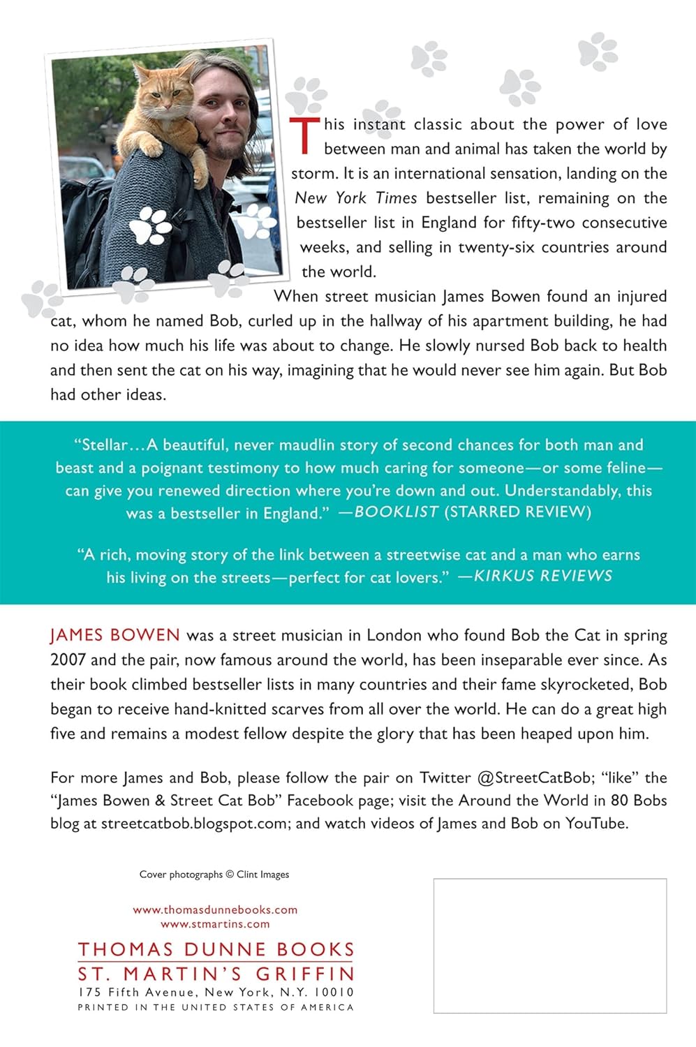 A Street Cat Named Bob by James Bowen