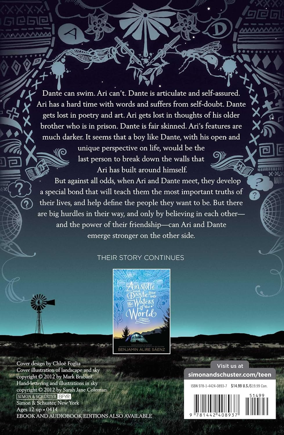 Aristotle and Dante Discover the Secrets of the Universe by Benjamin Alire Sáenz