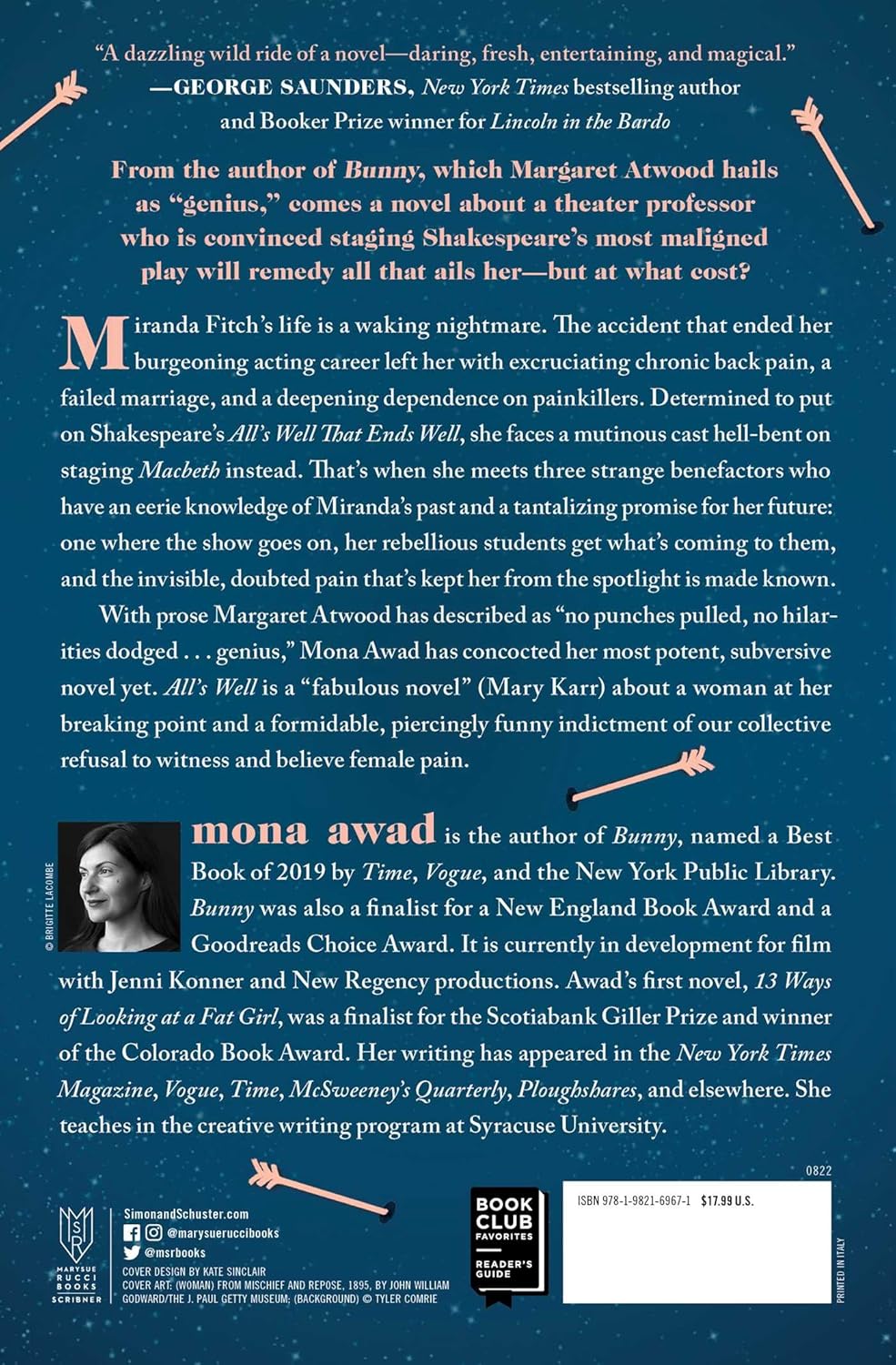 All's Well by Mona Awad