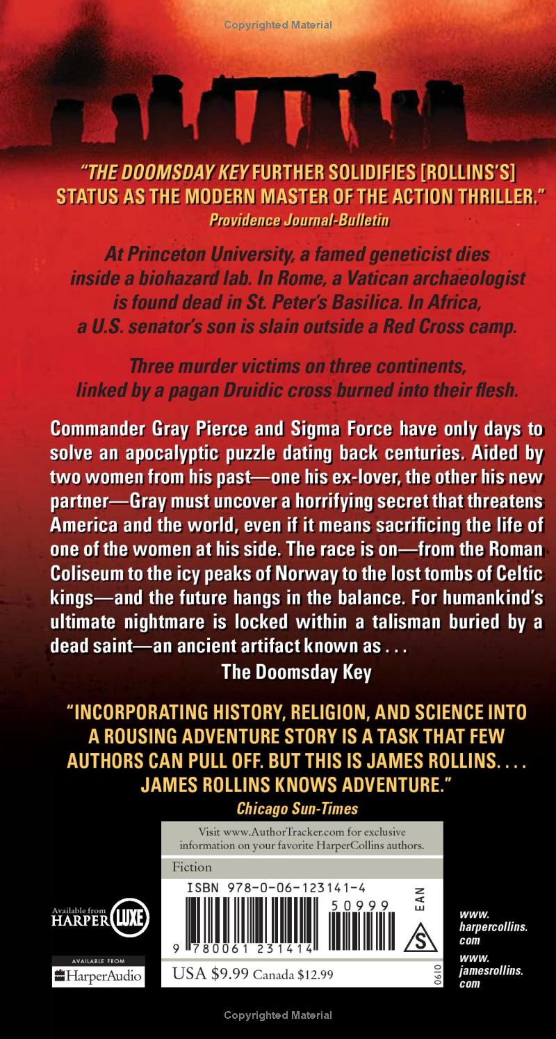 The Doomsday Key by James Rollins