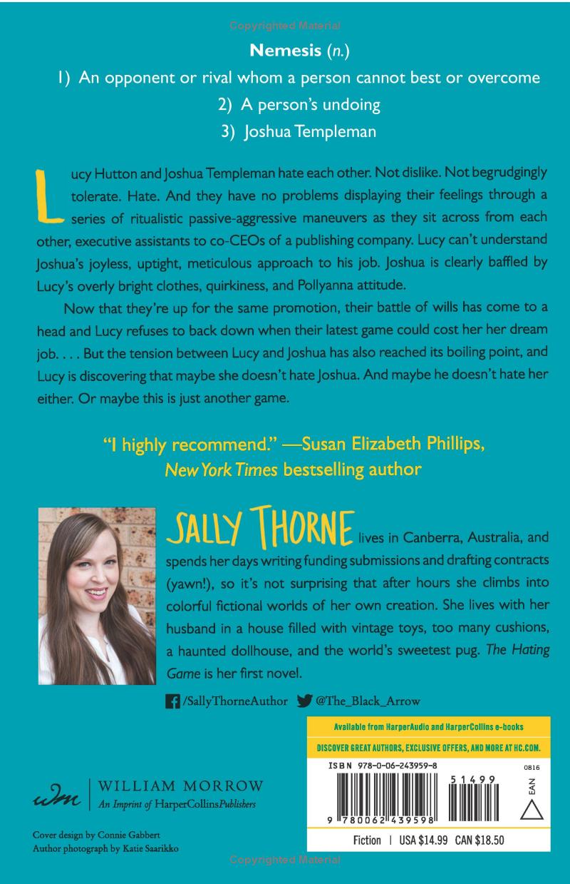 The Hating Game by Sally Thorne