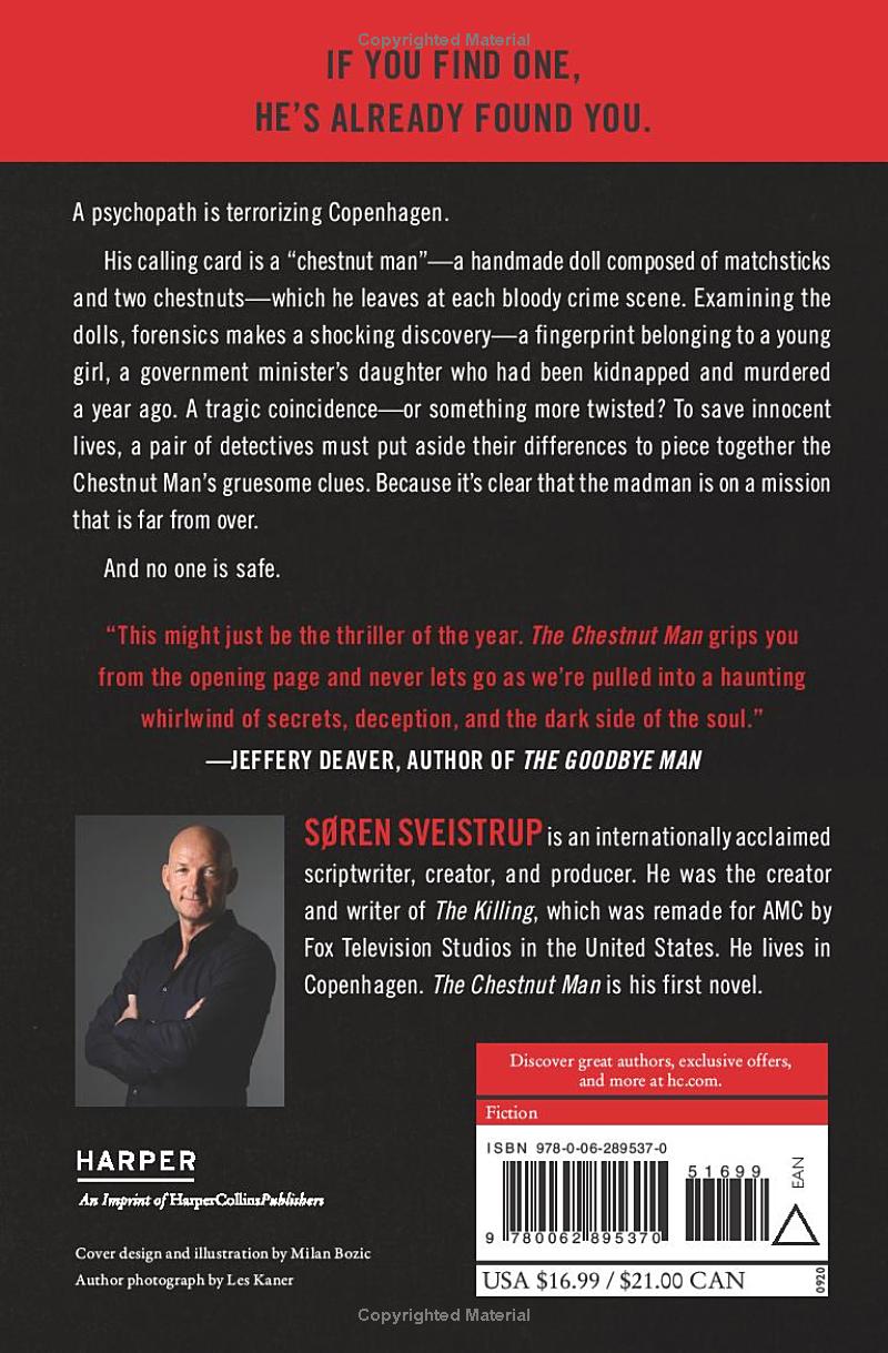 The Chestnut Man by Soren Sveistrup