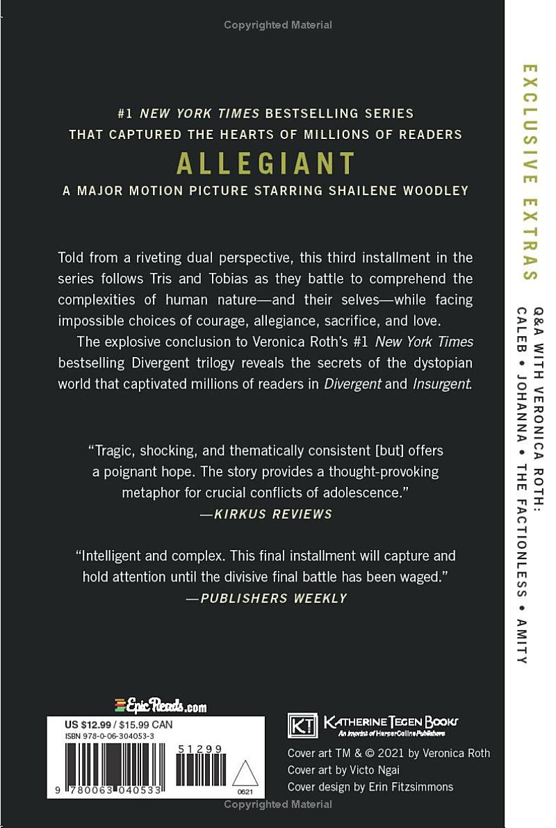 Allegiant by Veronica Roth