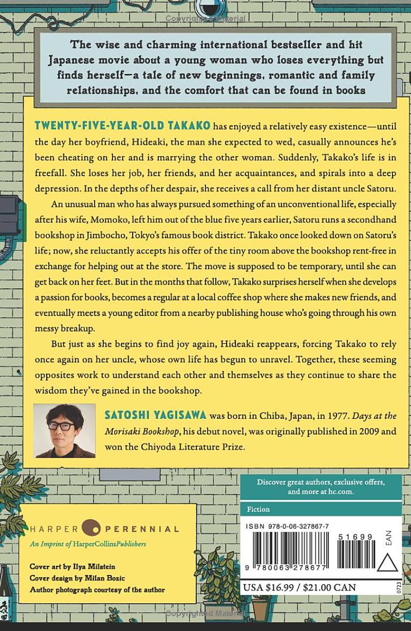 Days at the Morisaki Bookshop by Satoshi Yagisawa