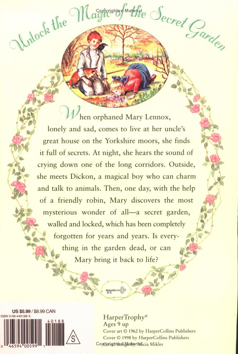 The Secret Garden by Frances Hodgson Burnett