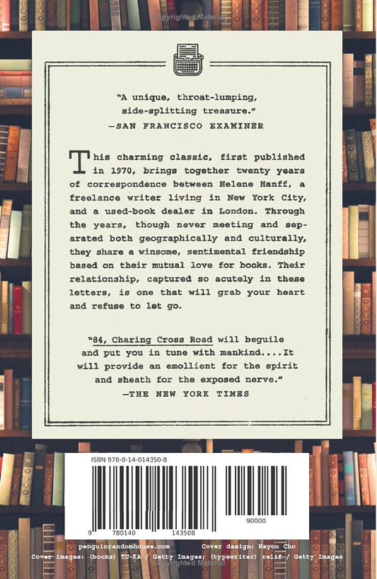 84, Charing Cross Road by Helene Hanff