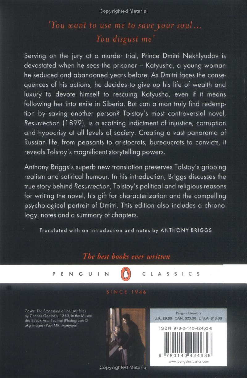 Resurrection by Leo Tolstoy