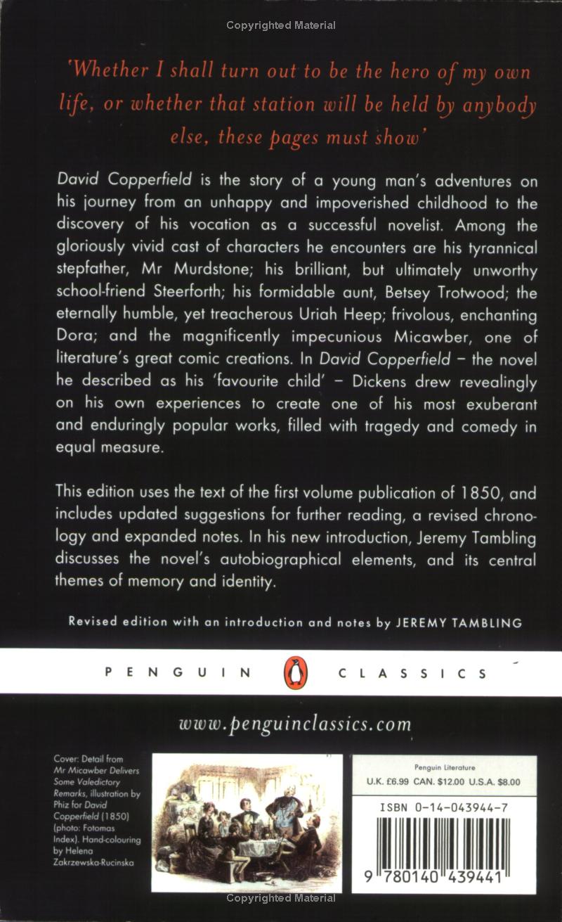 David Copperfield by Charles Dickens
