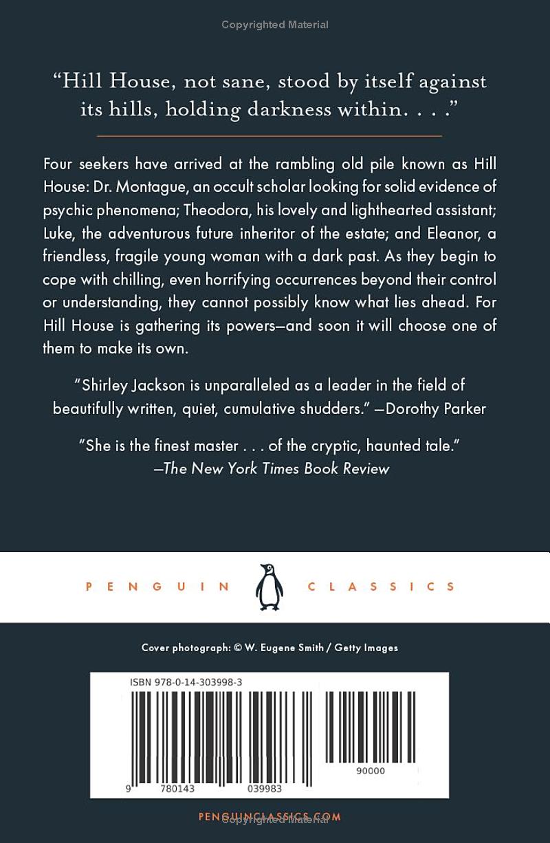 The Haunting of Hill House by Shirley Jackson