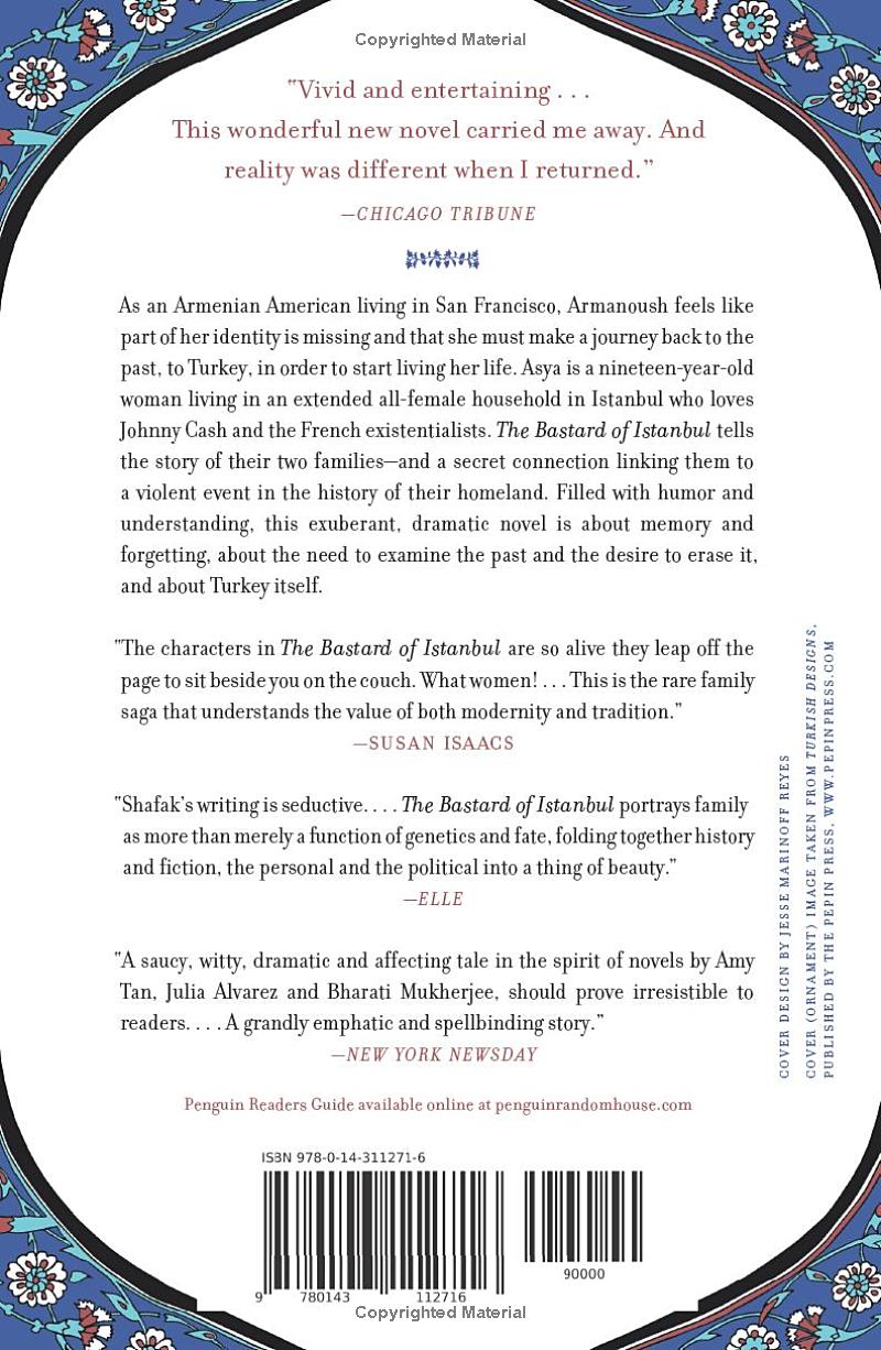 The Bastard of Istanbul by Elif Shafak