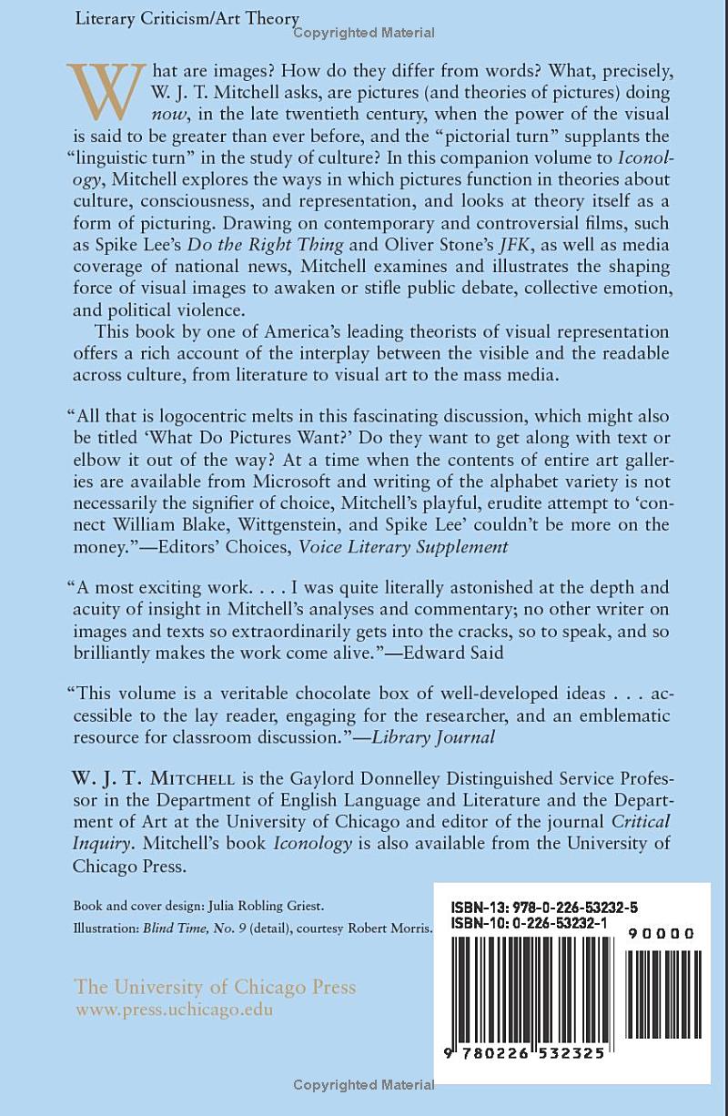 Picture Theory by W. J. T. Mitchell