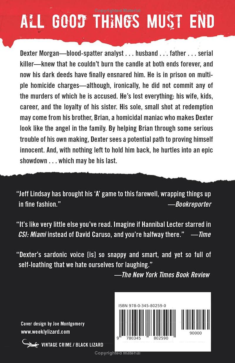 Dexter Is Dead by Jeff Lindsay