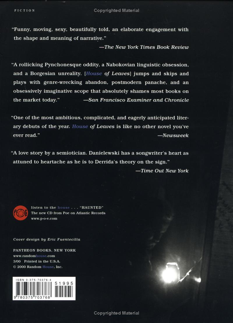 House of Leaves by Mark Z. Danielewski