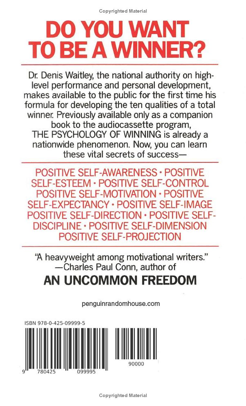 The Psychology of Winning by Denis Waitley
