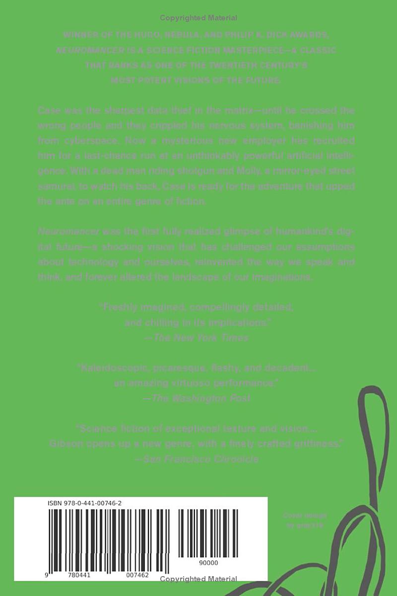 Neuromancer by William Gibson