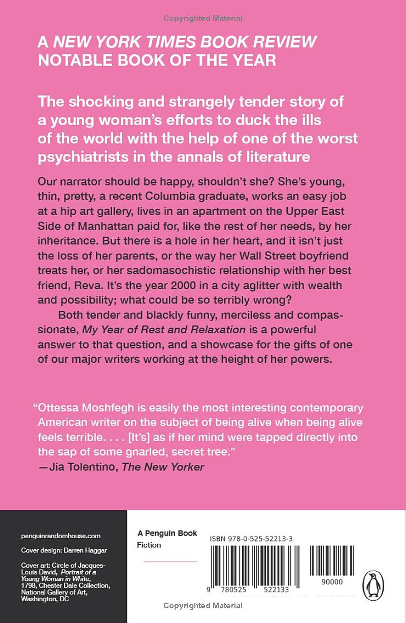 My Year of Rest and Relaxation by Ottessa Moshfegh