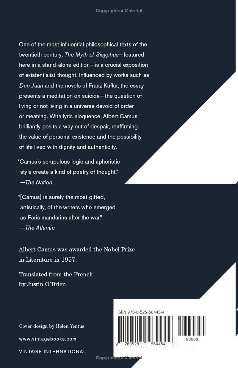 The Myth of Sisyphus by Albert Camus