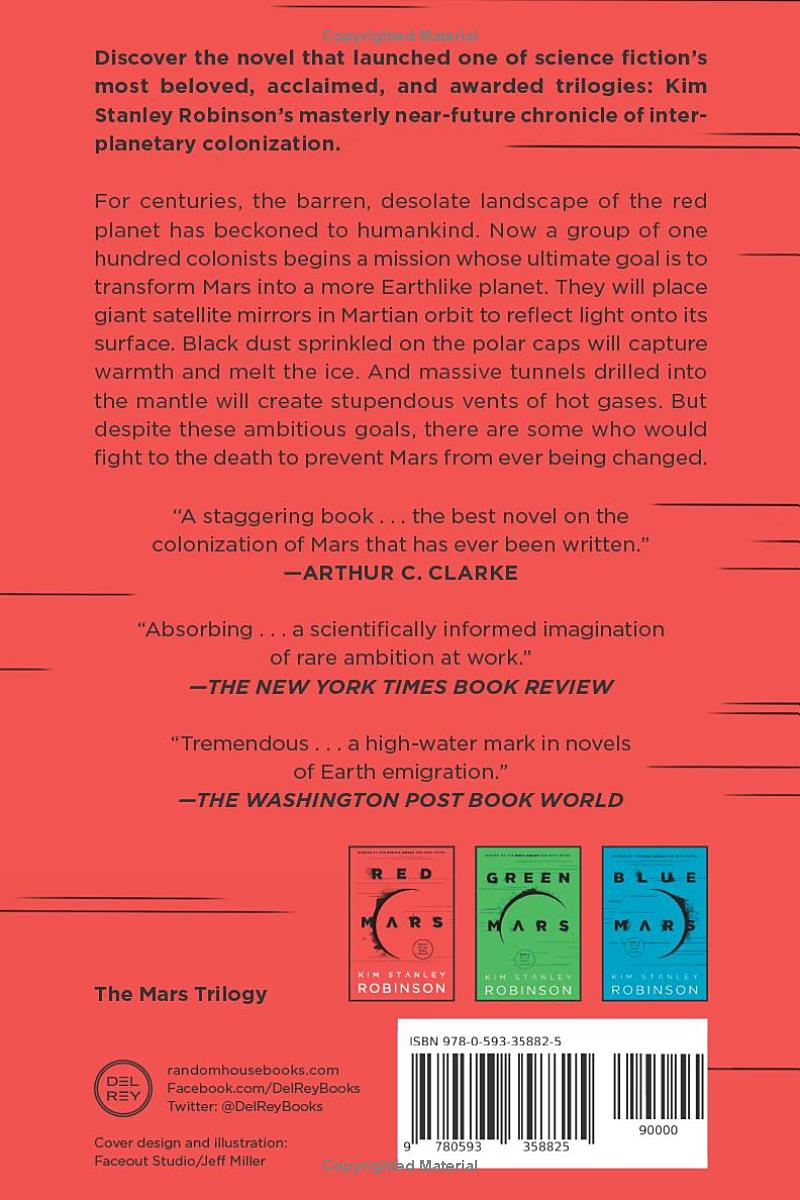 Red Mars by Kim Stanley Robinson