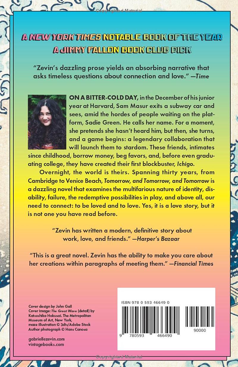 Tomorrow, and Tomorrow, and Tomorrow by Gabrielle Zevin