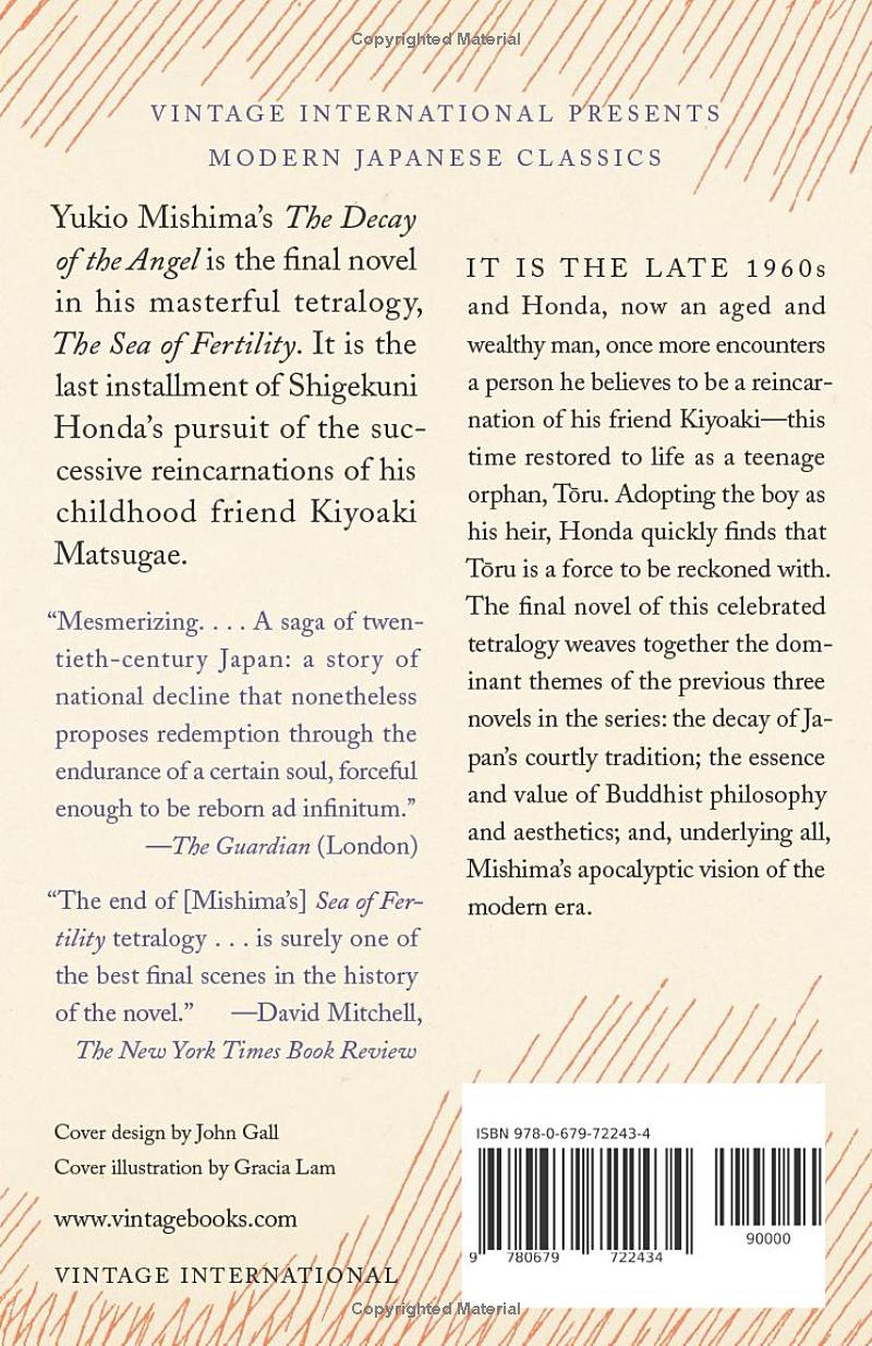 The Decay of the Angel by Yukio Mishima