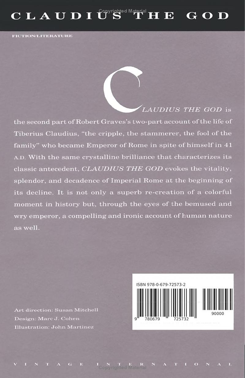 Claudius the God by Robert Graves