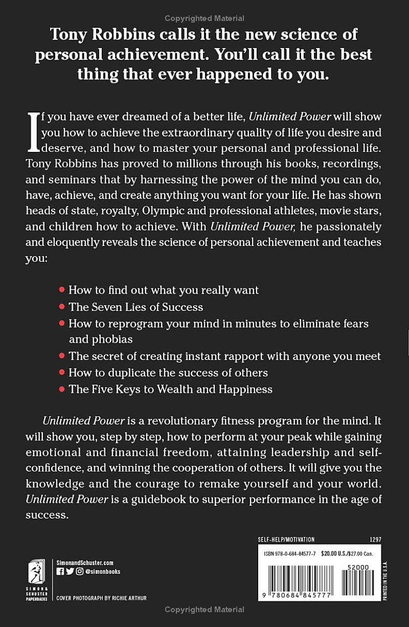 Unlimited Power by Anthony Robbins