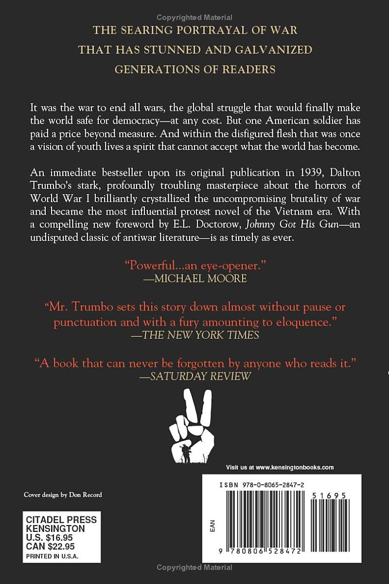 Johnny Got His Gun by Dalton Trumbo