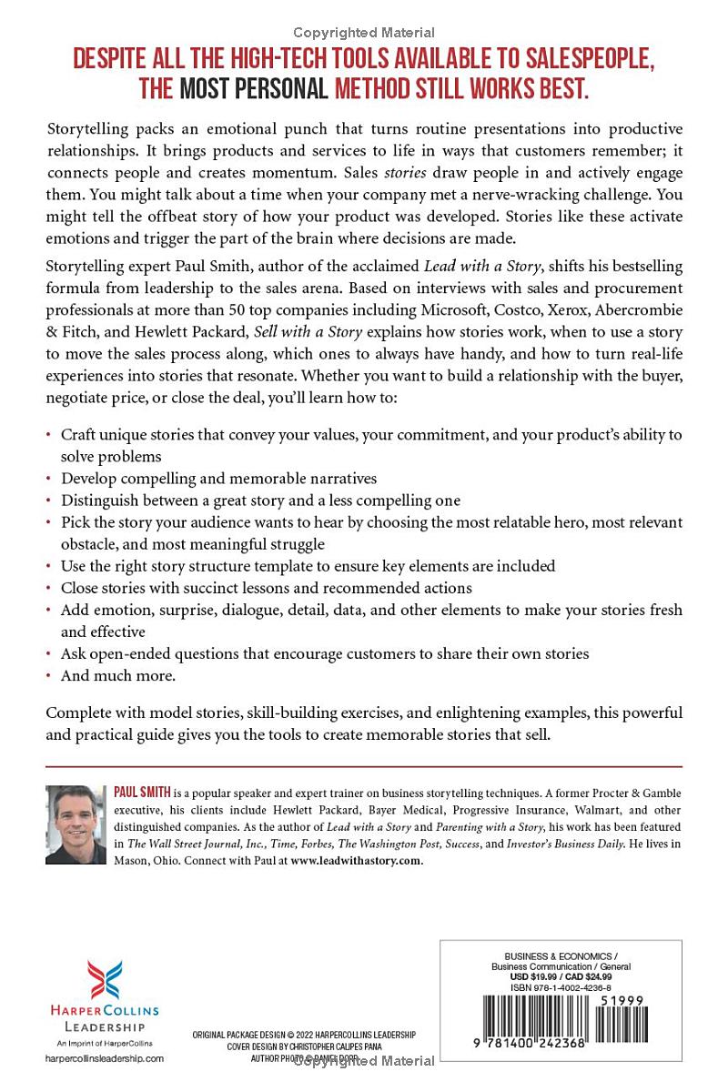 Sell with a Story by Paul Smith