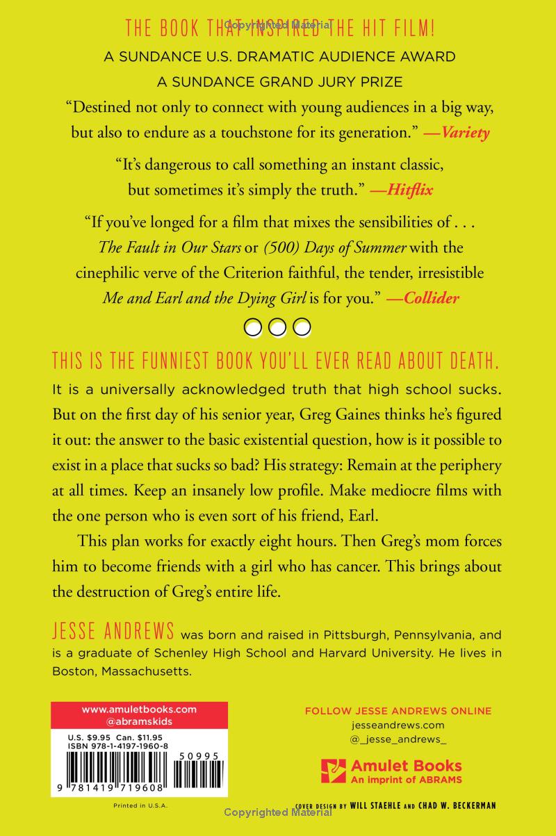 Me and Earl and the Dying Girl by Jesse Andrews