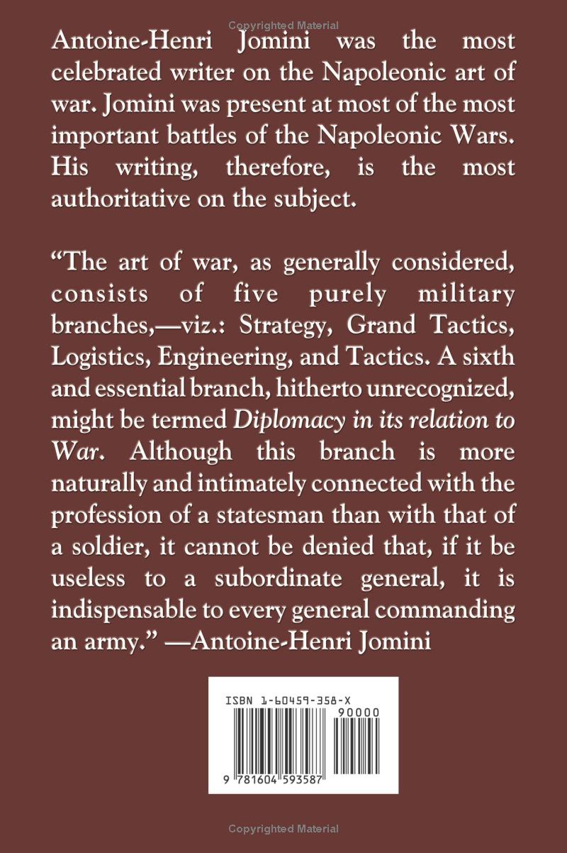 The Art of War by Baron Antoine-Henri De Jomini