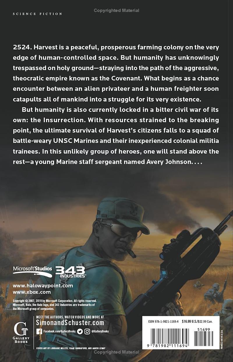 Halo Contact Harvest by Joseph Staten