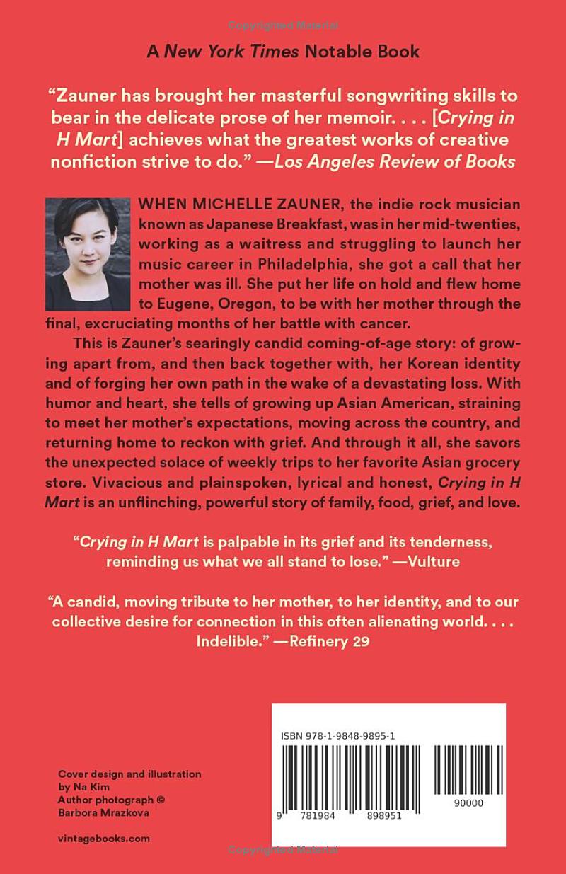 Crying in H Mart by Michelle Zauner