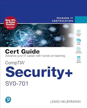 CompTIA Security+ SY0-701 Cert Guide 
by Lewis Heuermann