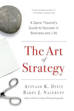 The Art of Strategy
by Avinash K. Dixit 