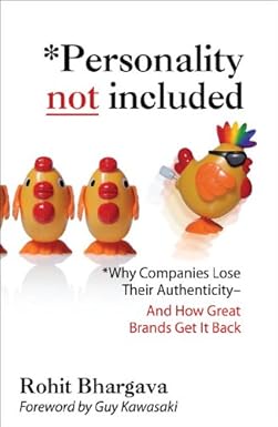 Personality Not Included
by Rohit Bhargava 