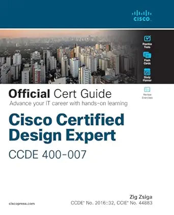 Cisco Certified Design Expert
by Zig Zsiga 