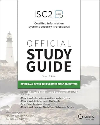 ISC2 CISSP Certified Information Systems Security Professional
by Mike Chapple 