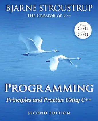 Programming
by Bjarne Stroustrup