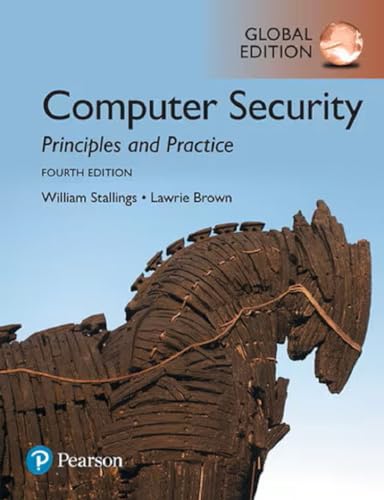 Computer Security 
by William Stallings