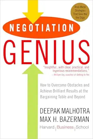 Negotiation Genius
by Deepak Malhotra