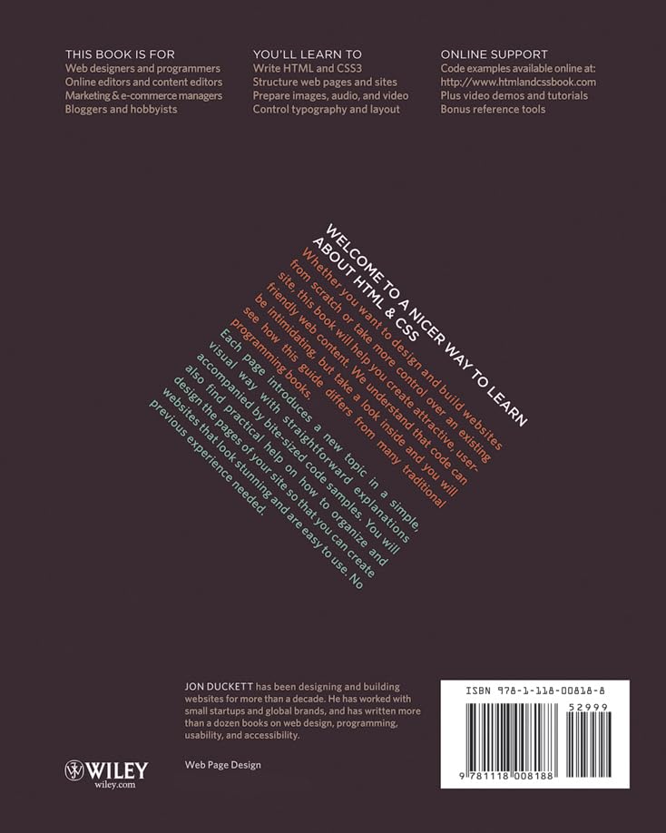 HTML and CSS by Jon Duckett